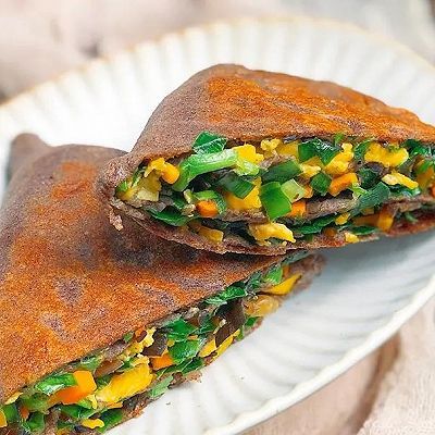 芝麻油|黑全麦馅饼