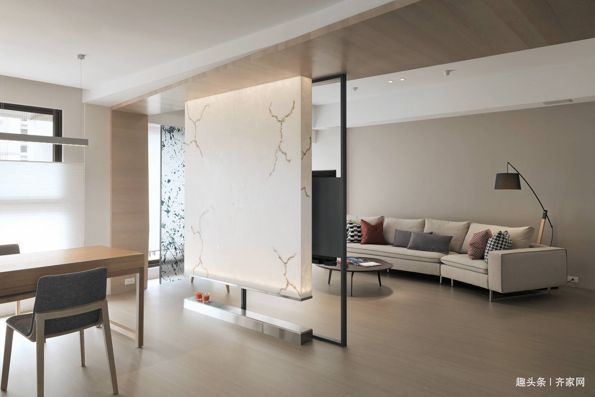 简约风|台式简约风,仅用质朴的色彩和线条感极强的设计手法,让家更美