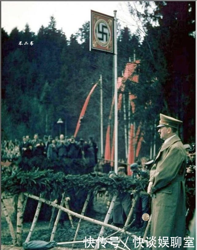 镜头|二战彩色老照片:镜头下全盛时期的第三帝国、恶魔旗帜笼罩欧洲