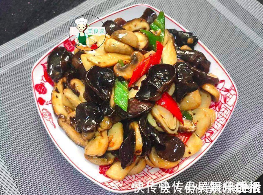 蒜蓉豆豉|这四样素菜一起炒，不放肉也很鲜美，简单又营养，大人孩子都爱吃