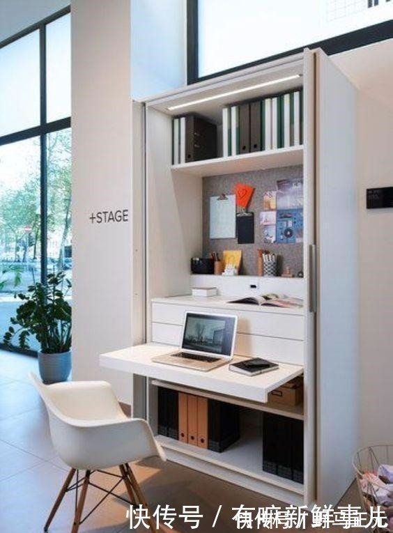 柜子|头一次见有人家把书房这样装,太聪明了,看完我想回家拆柜子了!