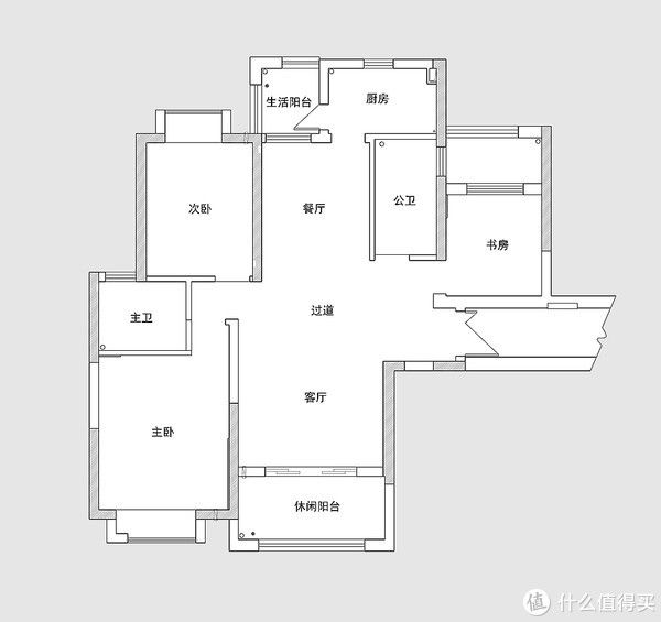 户型图|一对教师夫妻晒出自己的新家装修，全屋充满书香之气，美观又实用