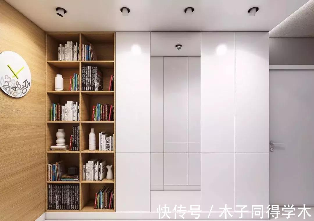 隔断柜|没玄关怎么了？门口鞋柜这样设计，你家还能多放66双鞋！