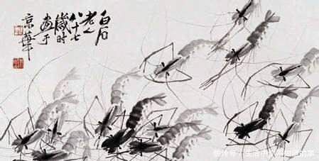 齐白石|齐白石画蝌蚪为何可以出名 放大“3.14倍”后, 发现了4维空间！