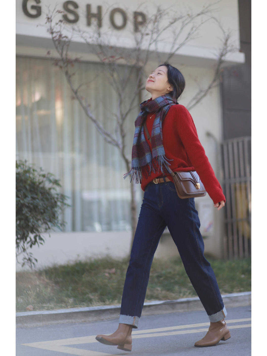 大衣 寒冬的毛衣依旧温柔,搭配大衣、羽绒服照样好看有气质