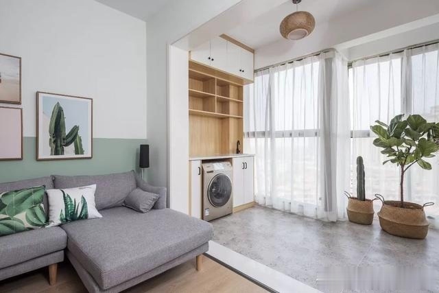 连接处|客厅阳台打通,聪明人这样装,直接多了一间房