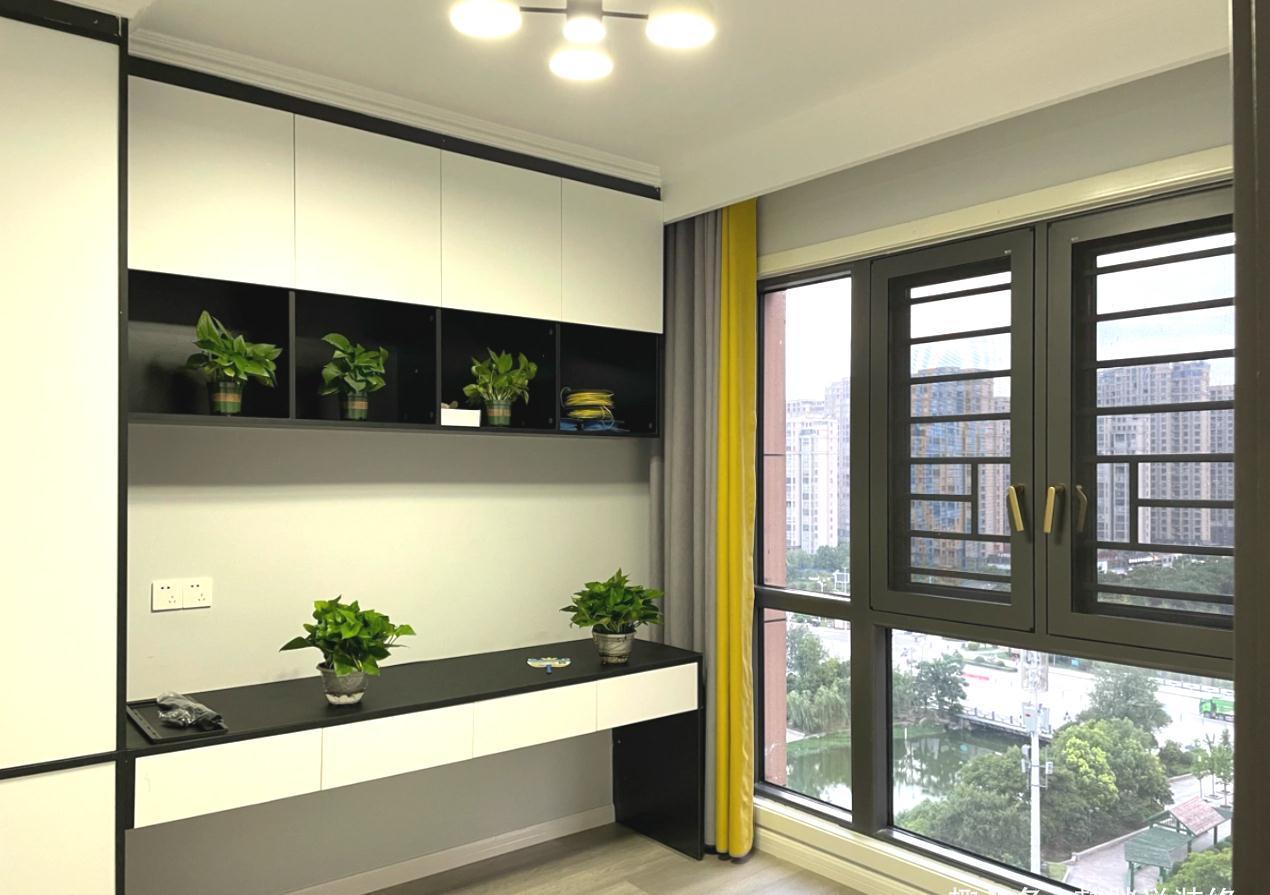 主卧室|120㎡简约新房，软硬装+家具电器共18万，无玄关照样时尚又大气