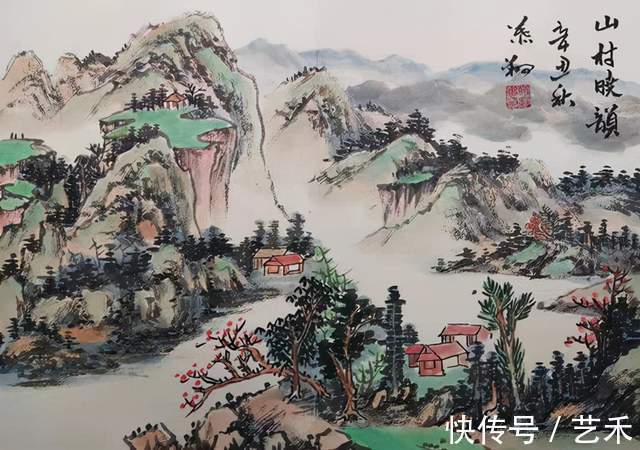 一等奖!徐慕翔——中国当代德艺双馨艺术家丨远景收眼底 动中藏恬静