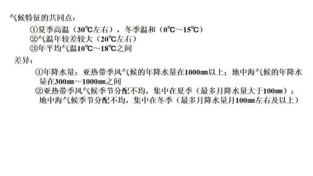 世界气候类型（高三一轮复习）