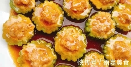 经典家常菜,苦瓜酿肉最简单的做法,营养美味,孩子也喜欢吃苦瓜