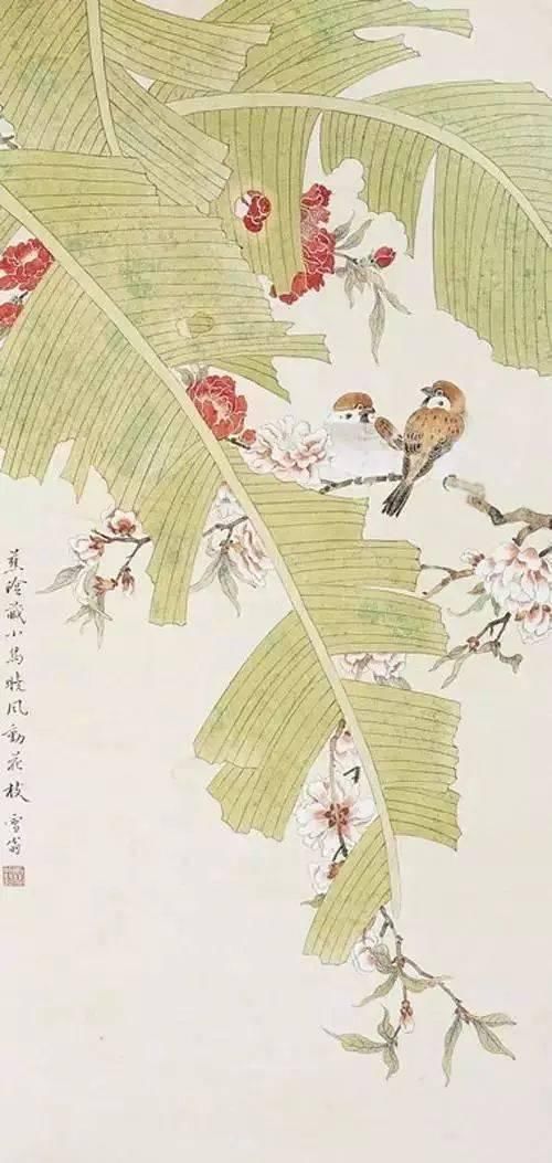  花开见佛——工笔画大师陈之佛作品