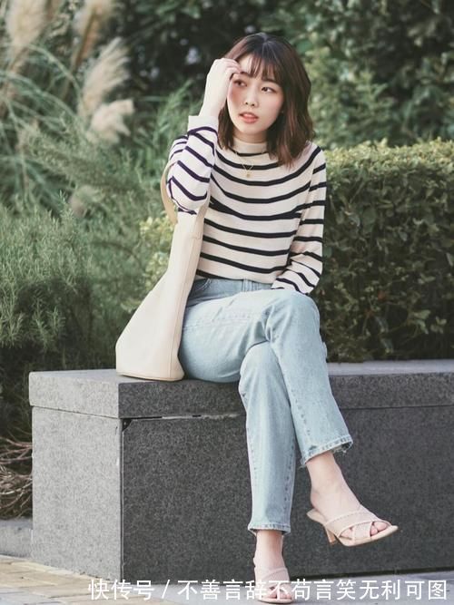 尖头 今年流行的“九分裤+低跟鞋”这样穿,显高还有气质,适合小个子