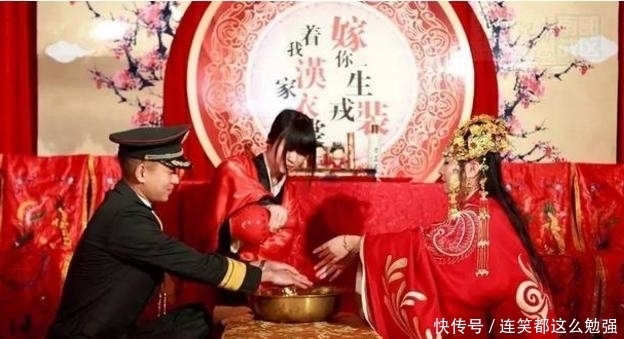 一场独特的婚礼:我着汉服,你穿军装,给你一场永生难忘的婚礼!