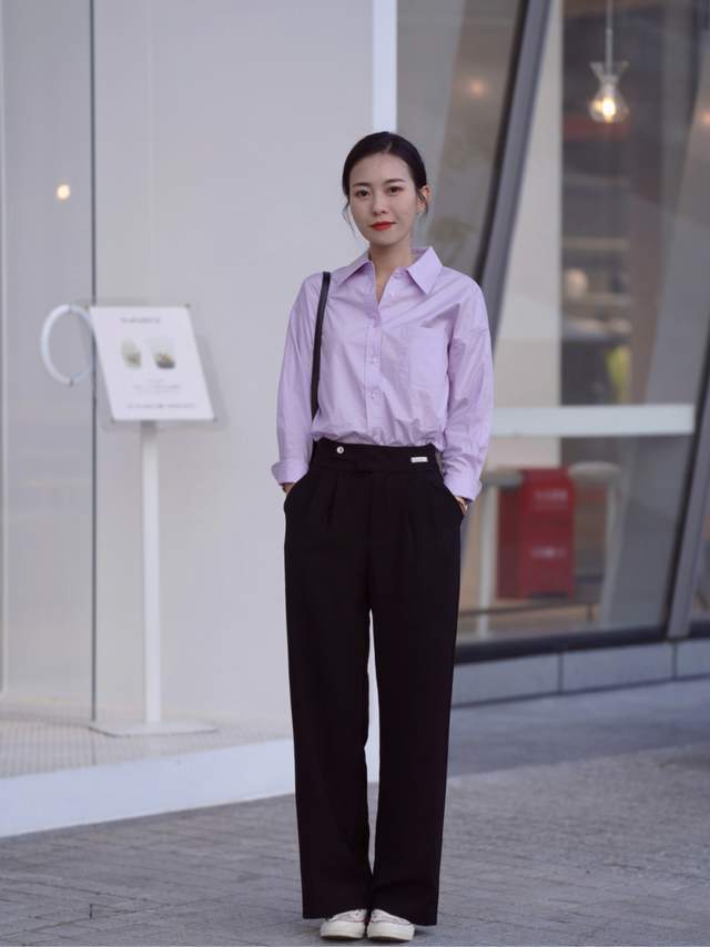 西装裤|衬衫怎么穿?建议和这几个单品搭配,谁穿谁好看,提升气质又高级