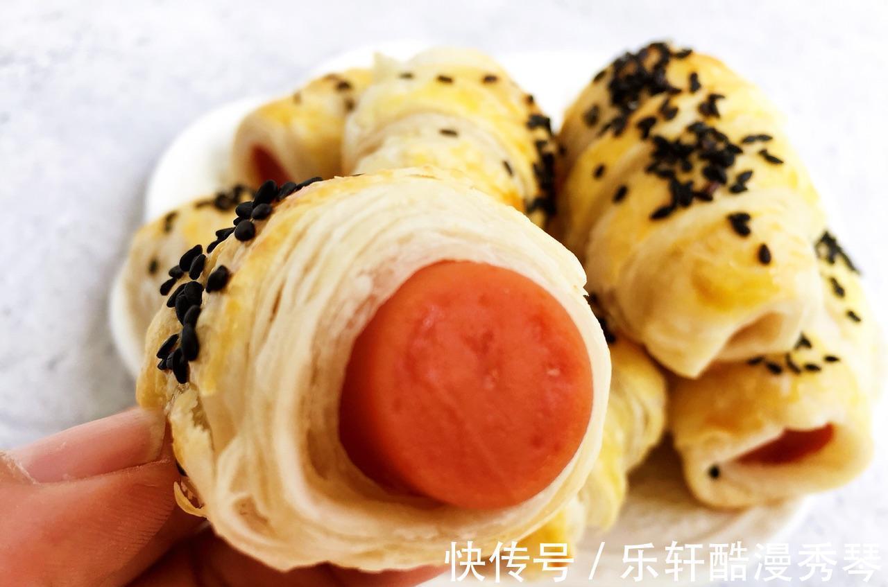 培根|在家制作香肠小卷，一口一个，美味又可口