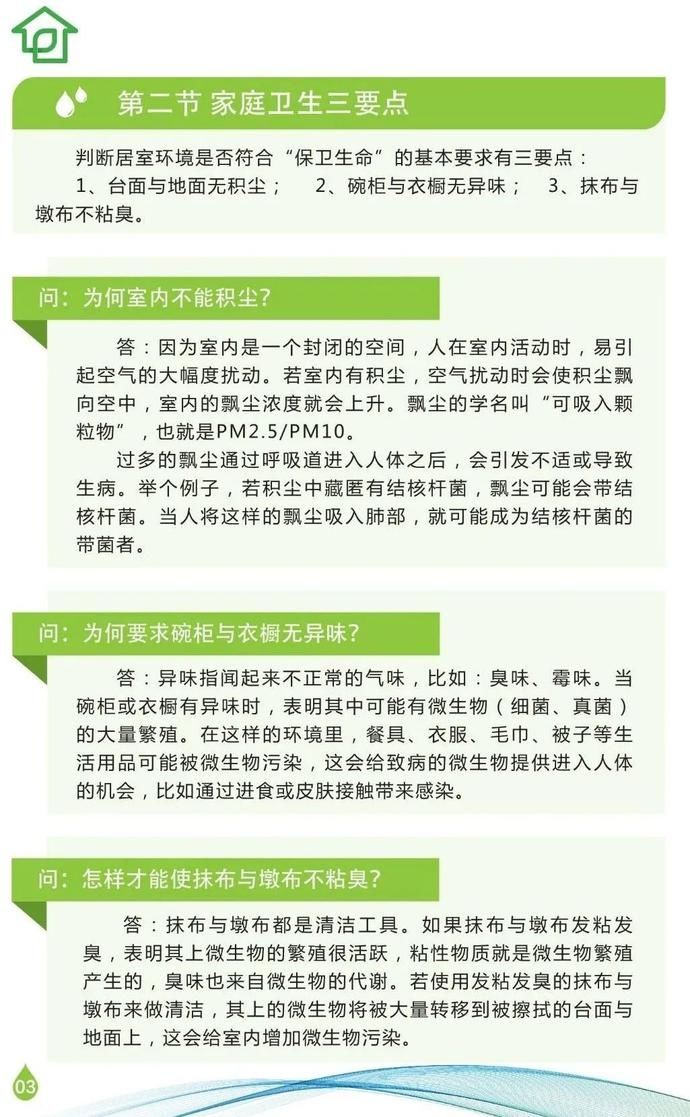 美丽中国|绿色家庭——健康居家的卫生管理