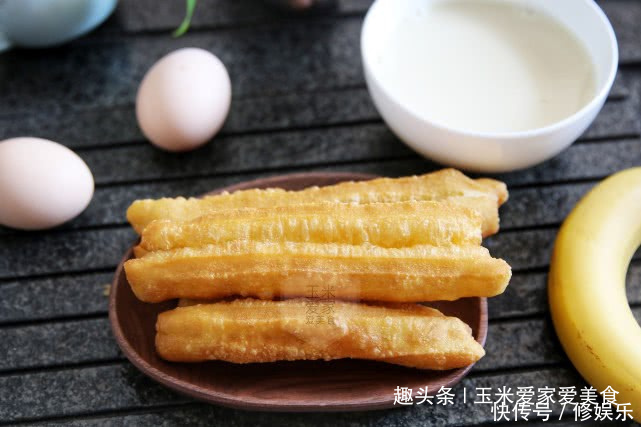 早餐店油条配方,个个空心酥脆,学会了在家做,想吃油条不用买