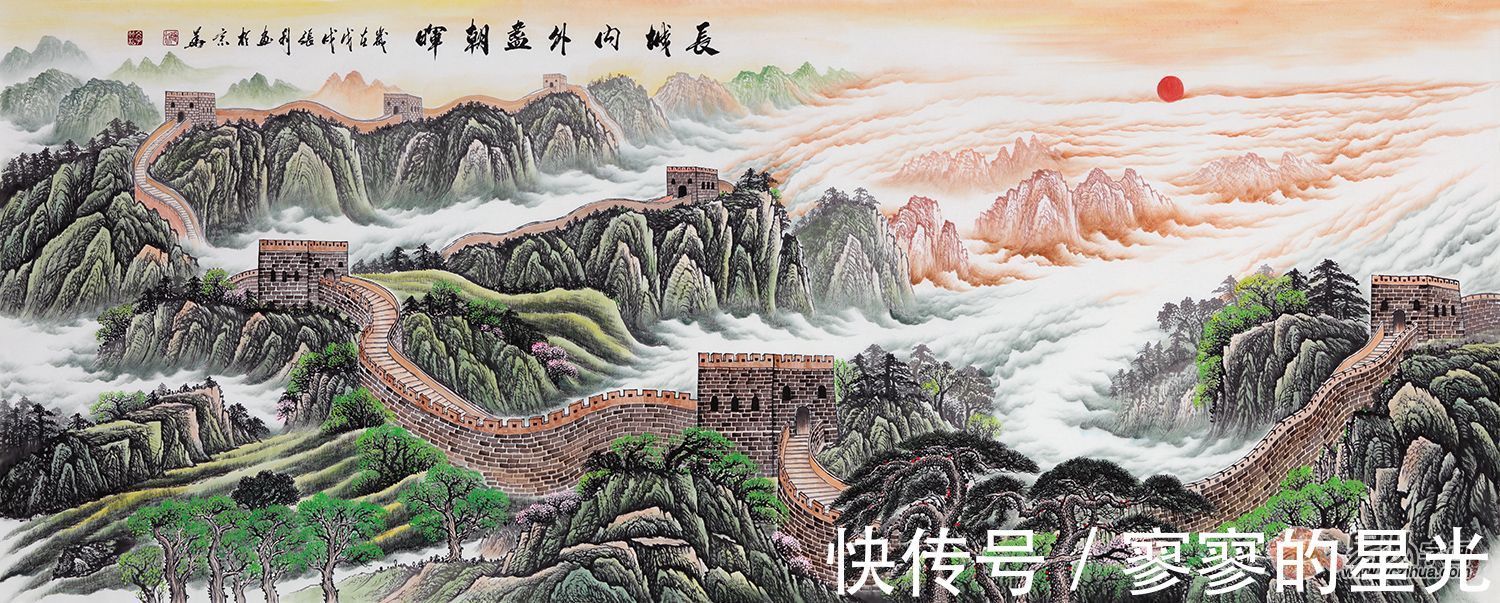 张利!张利山水画 意蕴深沉 体现了意境和情境魅力