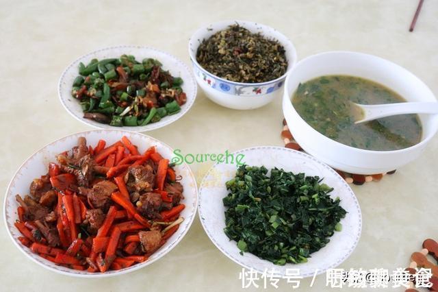 闺蜜|回婆家4天,每餐不一样,发个朋友圈,闺蜜:怪不得放假也不长肉