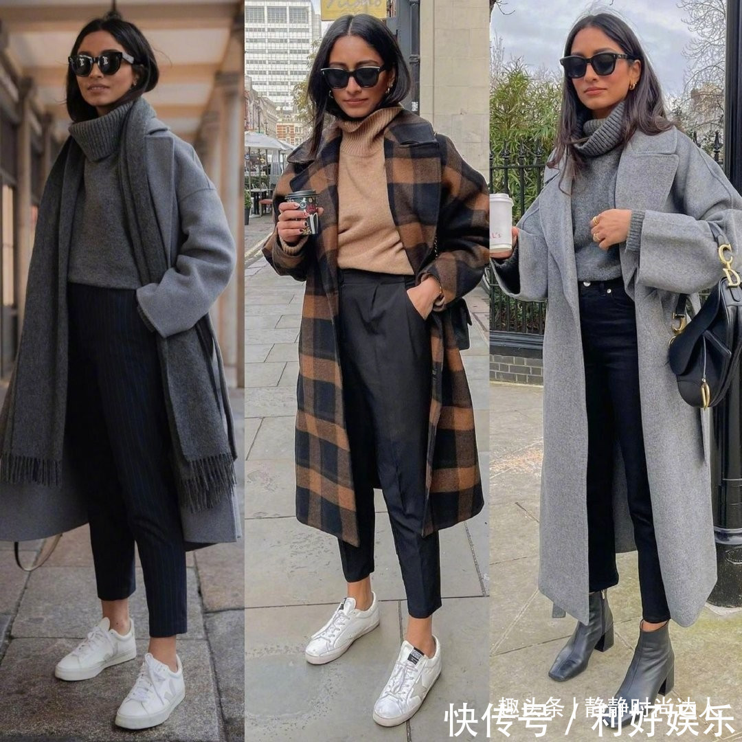 裤子 超级显瘦的2款裤型,“长大衣+裤子”这么搭配,不挑人不踩雷