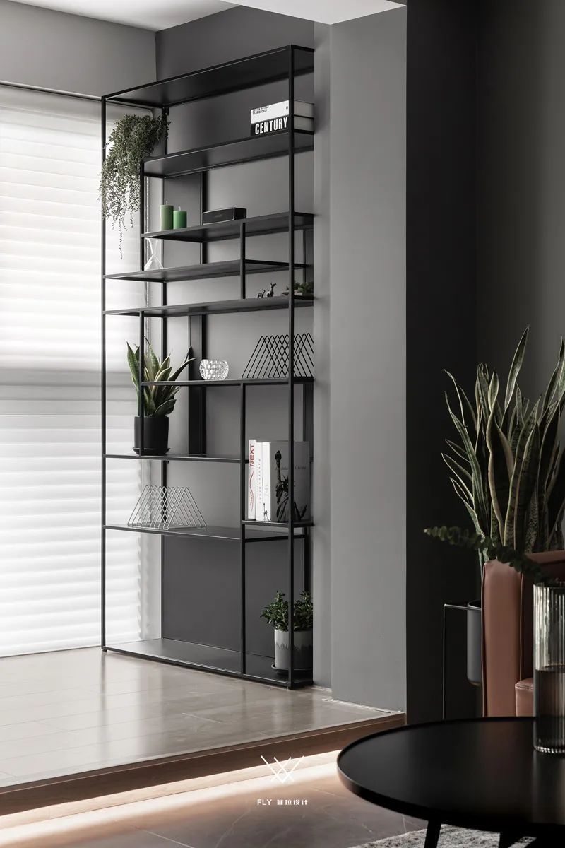 现代|135㎡现代简约，高级时尚黑白灰，生活舒适而唯美