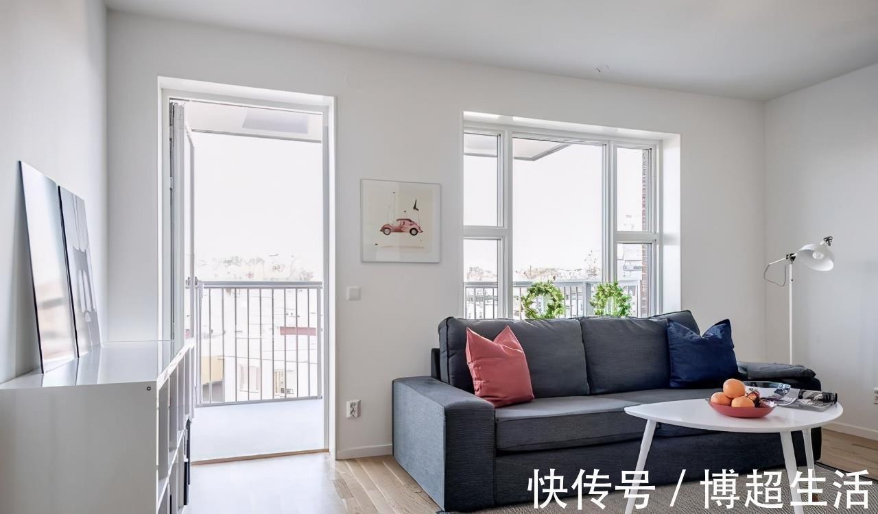 白色|夫妻46㎡一居,玄关规划衣帽间,大白墙整洁清新,精致小家太美了