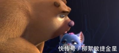 熊二|熊出没熊二再一次上演拯救伙伴的英雄,不,这次变超人熊二了!