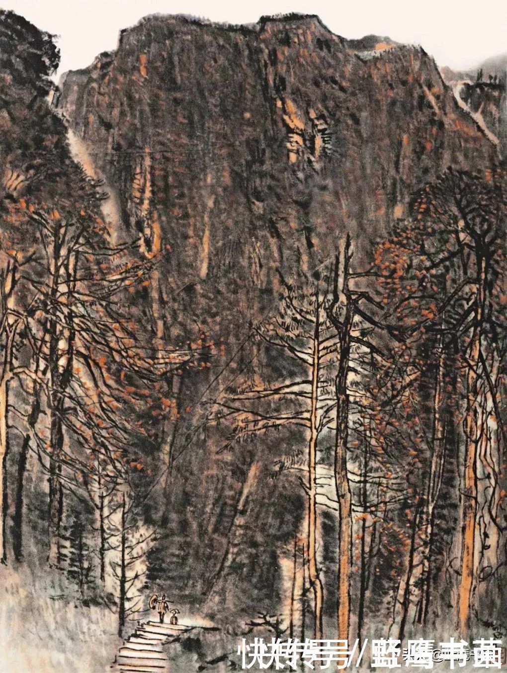 废画|李可染:绘画没有捷径可走,唯有勤加练习,才有可能名扬四海