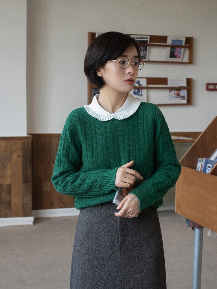 小姐姐 熟女最爱的优雅毛衣你爱了吗?简约中的大气感,让你化身职场女王