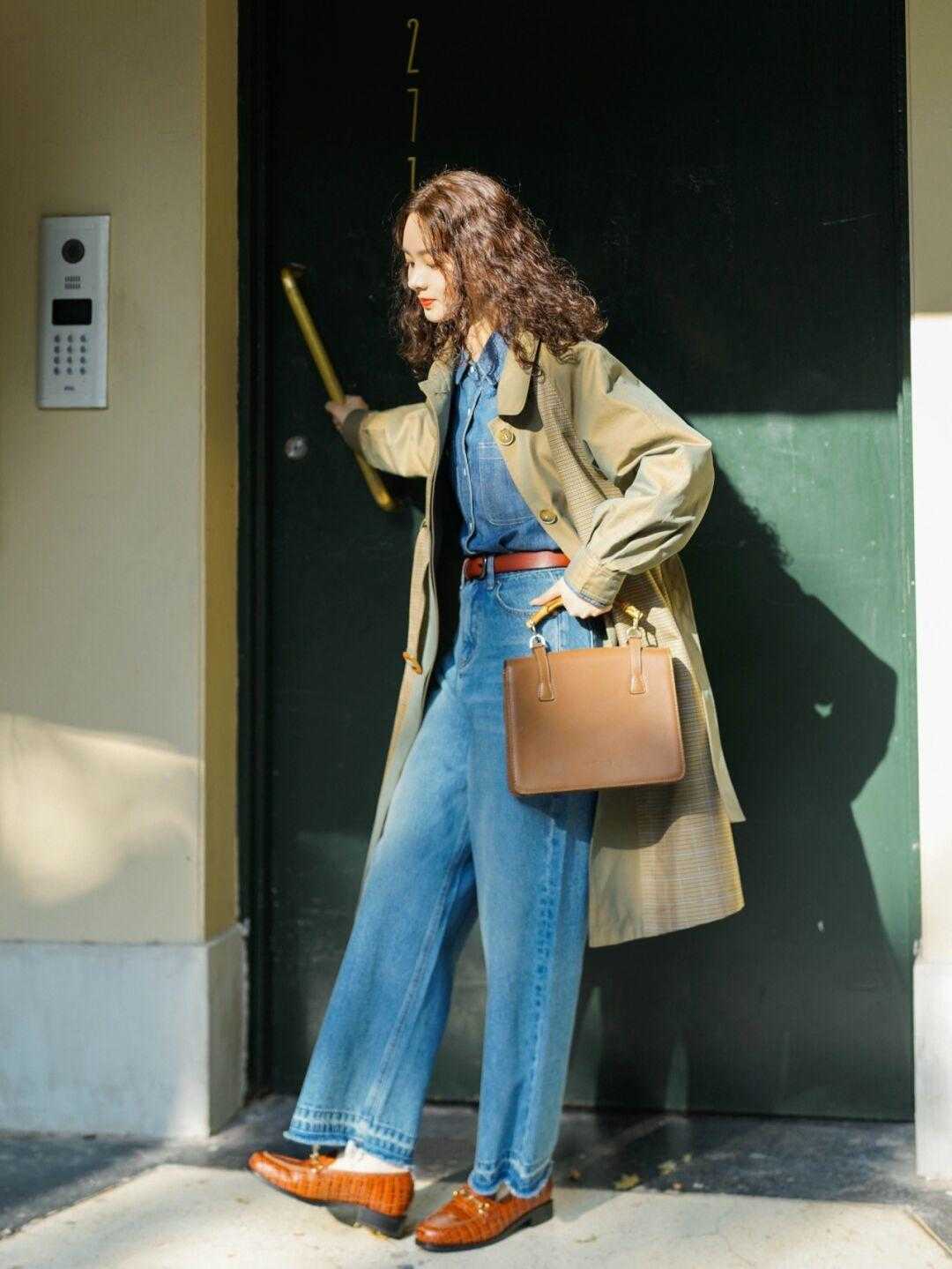 时尚|衣品好的人,绝对不会乱搭,不信你看,把风衣穿的这么时尚