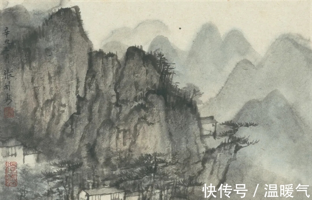 张利勇#江苏省国画院|南北兼容,张利勇山水画