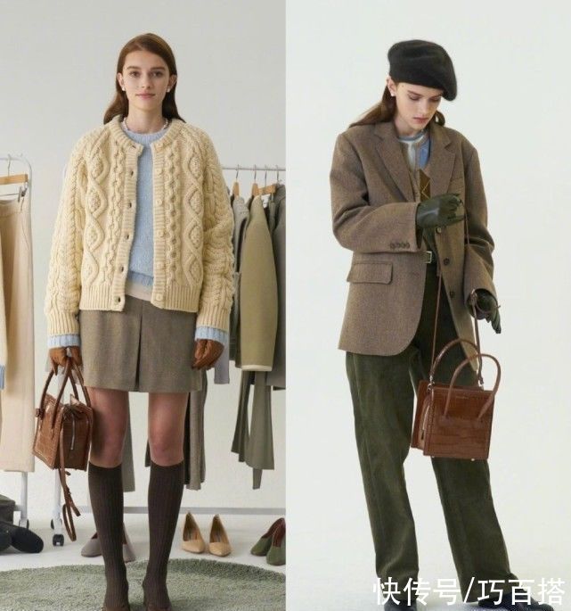 冬天太适合温柔复古风了！肉眼可见的时髦保暖，小资小调真是绝了