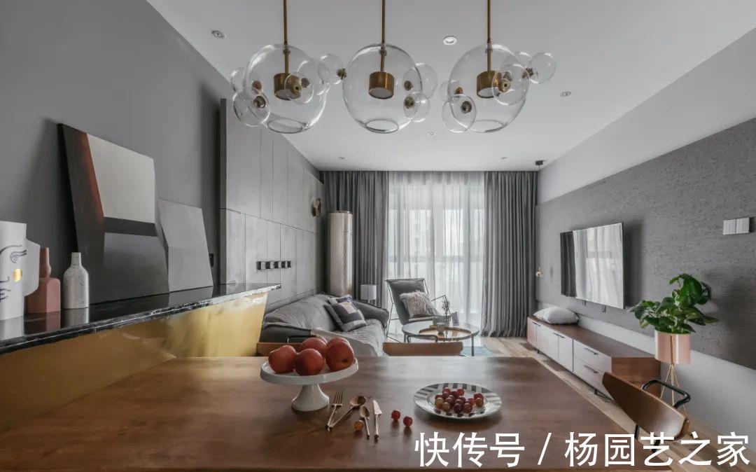 空间|89㎡现代风小户型,轻奢又不浮夸,优雅中又透露着复古!