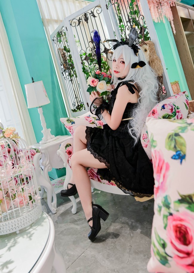 明日|cos:明日方舟 温蒂周年礼服