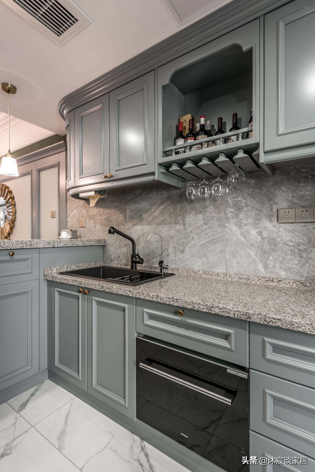 美式|她不要“网红”风格,新家装成经典美式风,随处可见的优雅与浪漫