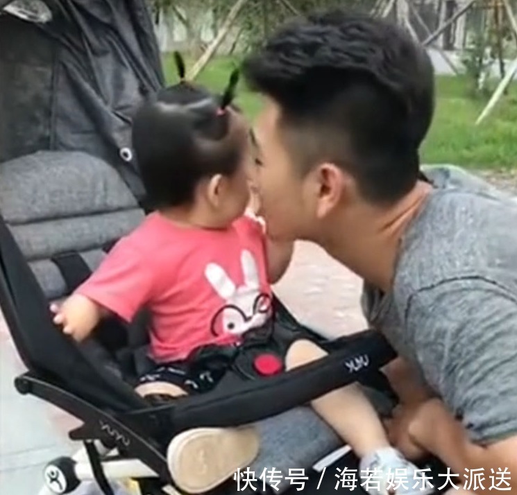 偷亲|舅舅偷亲了几下外甥女,接下来的画面,让人乐了