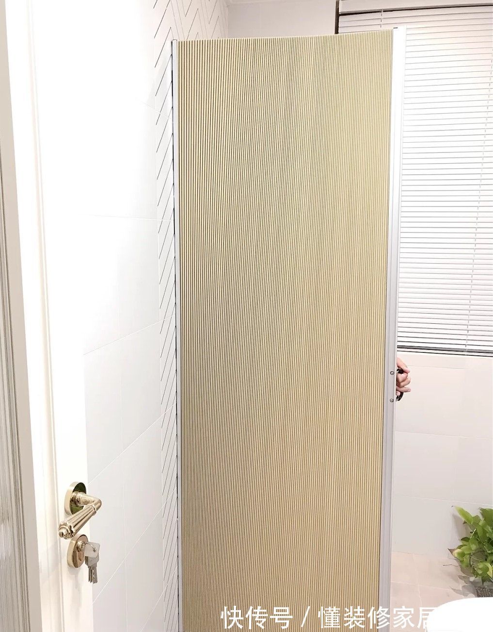 干湿分离|恕我直言，越小卫生间，越要重视干湿分离，靠一个隐形浴帘就够了