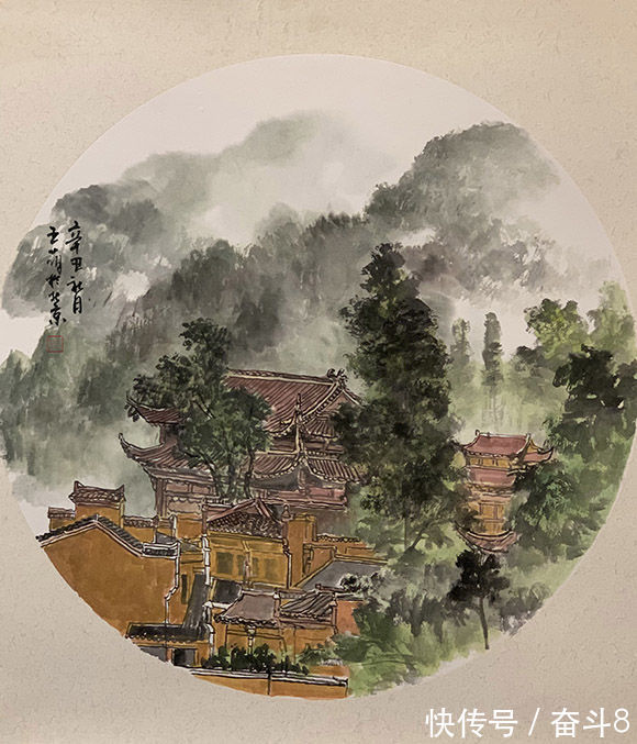 书法艺术$画家王萌 笔墨传神 兰心蕙质