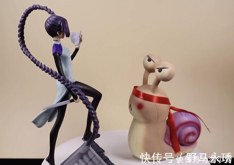 老师傅|木雕大师做梅花十三手办,上色之后秒变艺术品