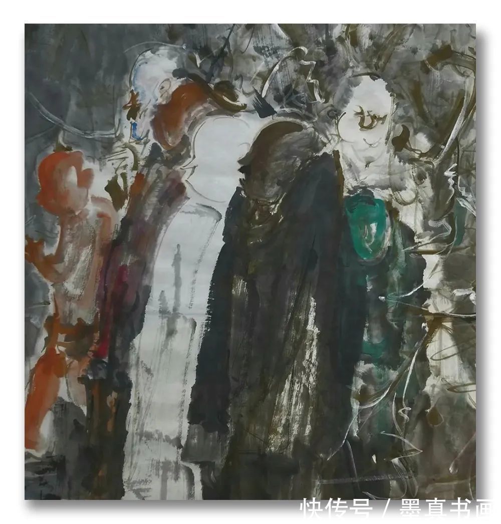 局部|《大美为真》中国当代书画名家学术邀请展—富中奇(局部)