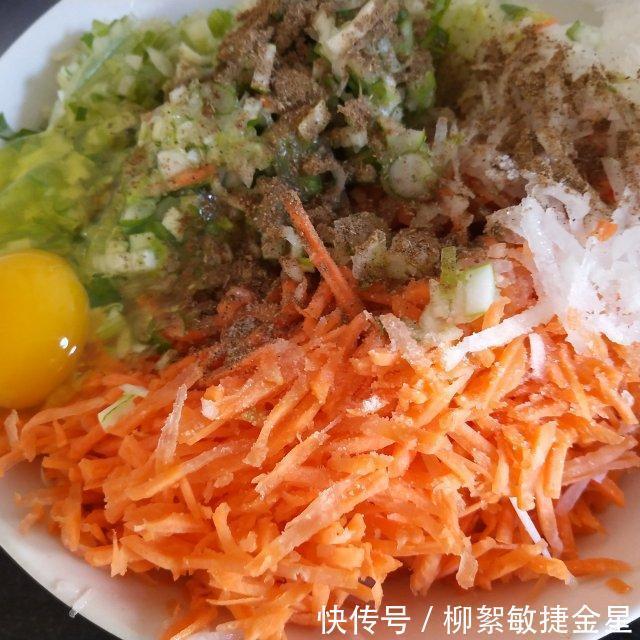 白萝卜|白萝卜丸子,外酥里软,喷香好吃