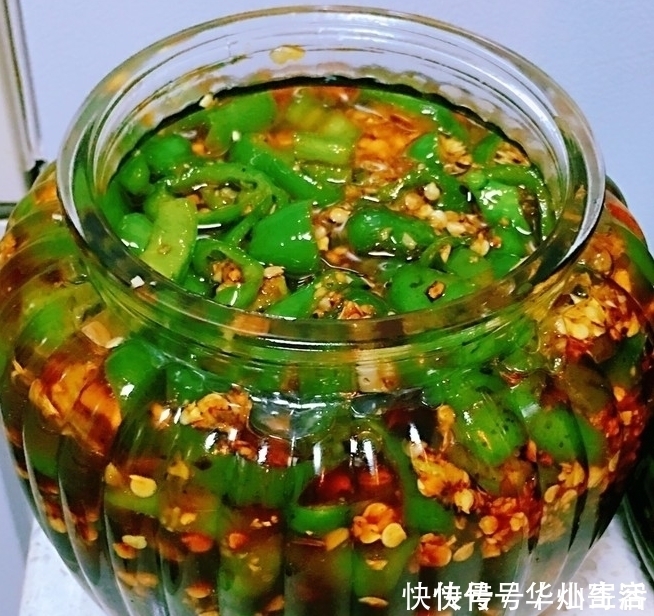 辣椒|外婆腌辣椒方法不一般，3小时就腌好，酸辣脆爽，3斤只够吃一天