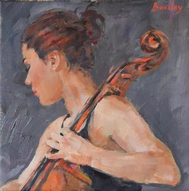 穆里尔|英国画家穆里尔笔下的舞女,身体张力的展现,舒展的弧度太美