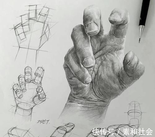 严谨#为什么说素描必须要严谨?看到这些作品就明白了