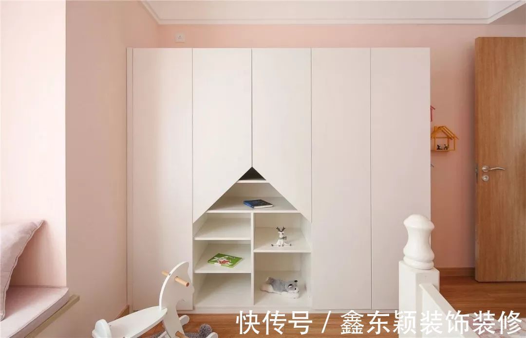 小户型|92平的北欧风小户型案例,大飘窗把客餐厅都连在一起