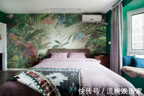 混搭|混搭风格三居,儿童房和客厅相互呼应,一家人在一起的幸福!