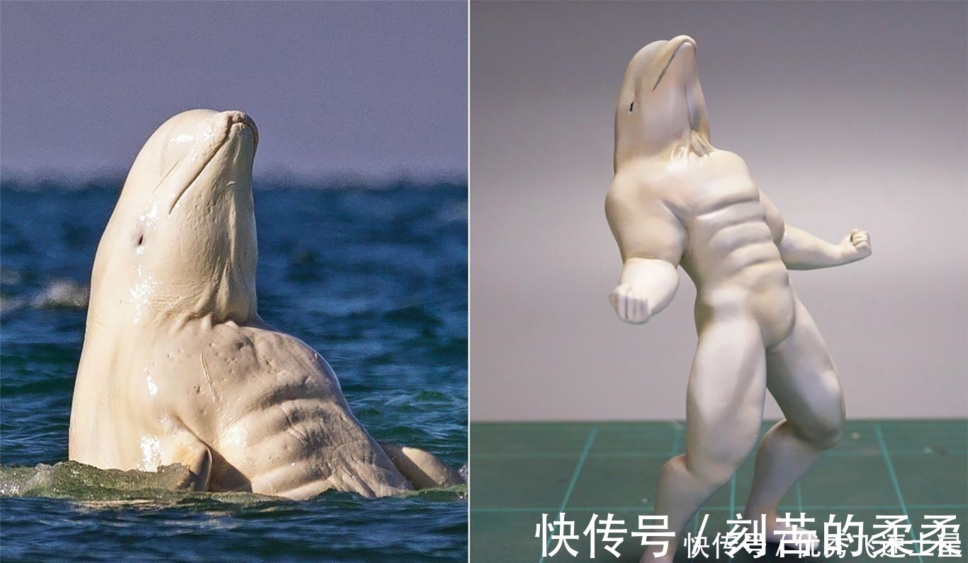 沙雕|二次元粉丝自制手办,看到猫和老鼠笑了,见到巨型高达跪了