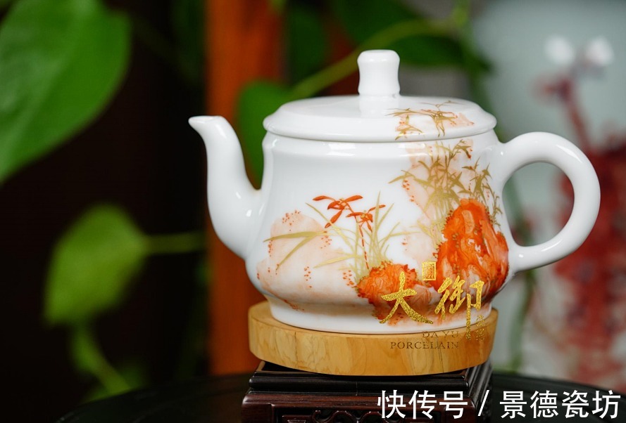 江西省#大御瓷器江月光——中国陶瓷艺术大师陆如关门弟子,当之无愧的古彩顶流!