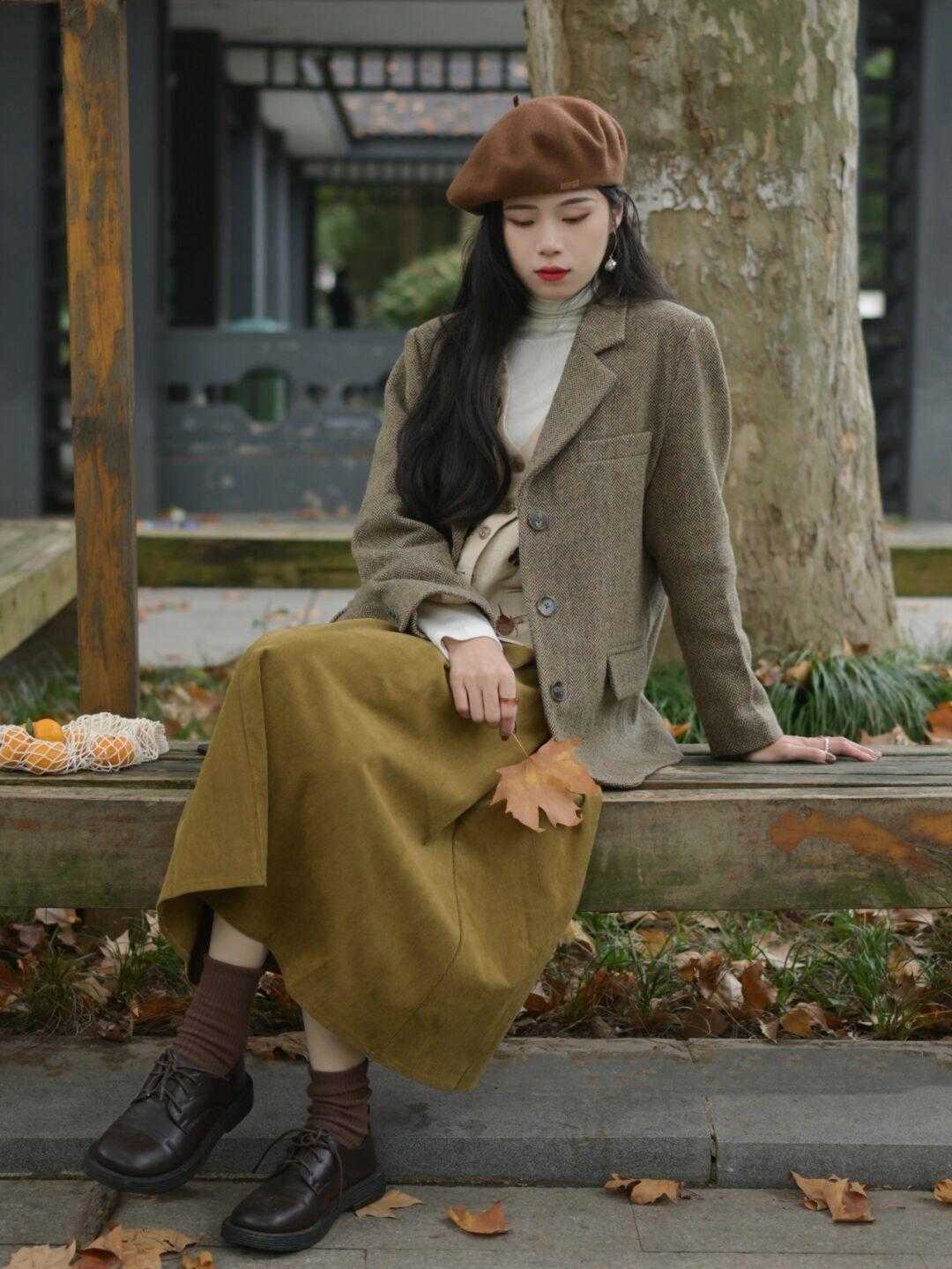 穿衣 寒冬穿衣有氛围,颜值身高不是重点,会穿才是亮点