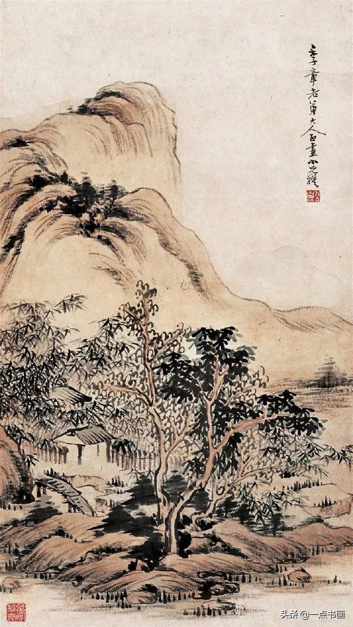 清健!晚清画家 胡公寿:集诸家之妙,山水花卉自成一体